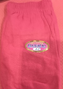 Private Label Womens Panty 42 Size Red Colour