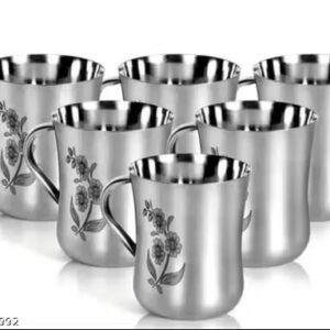 Private Label Tea And Coffee Stainless Steel Cup Set For 6