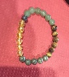 Private Label Multicolour Gemstone Crystal Bracelet