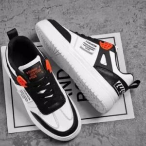 Broomi Mens Shoes White And Black Colour 38 Size