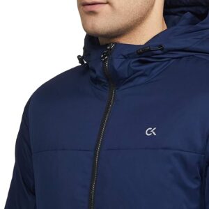 Calvin Klein Men Blue Solid Jacket Free Size
