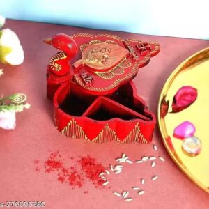 Private Label Chopra kumkum box Red Colour