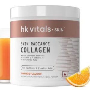 HEALTHKART hk vitals Skin Collagen Supplement with Biotin Orange 200 g