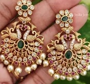 Private Label Ethnic Traditional Jewellery Jhumki Earrings