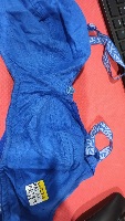 Private Label Womens Non Padded Bra 38 Size Blue Colour