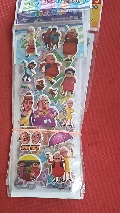 Private Label Kids Labels And Stickers Cartoon Print Pack Of 10