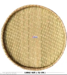 Private Label Flower plate Cream Colour