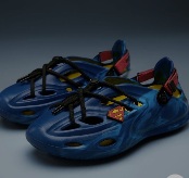The Souled Store Hydros Superman Men Printed Clogs 9 Size Blue Colour