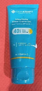 Skinkraft Aqua Burst Glow Crme Gel Sunscreen SPF 40 PA 50ml