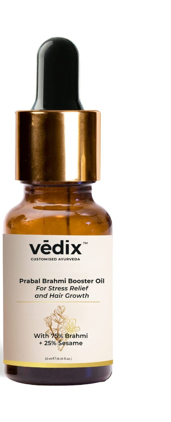 Vedix Customised Ayurvedic Hair Oil Prabal Brahmi Booster Oil 10ml