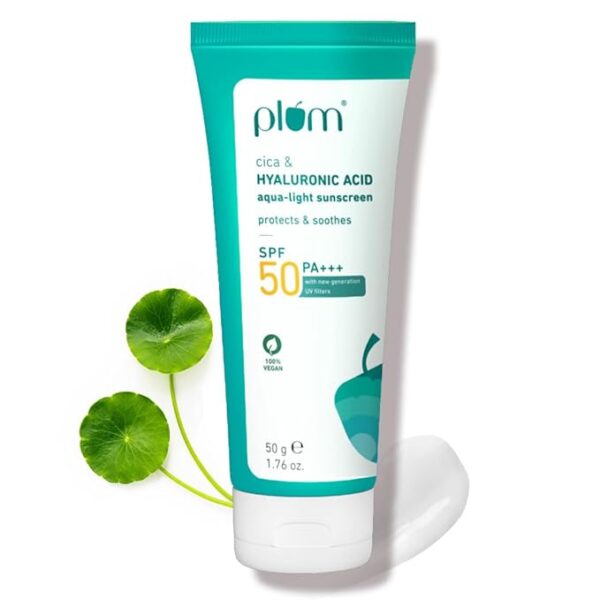 Plum Cica Hyaluronic Acid Aqua Light Sunscreen Spf 50 Pa 50 G