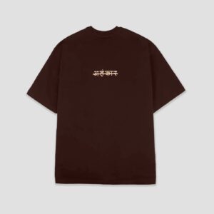 Ahankar Mens Maroon Colour T Shirt Free Size