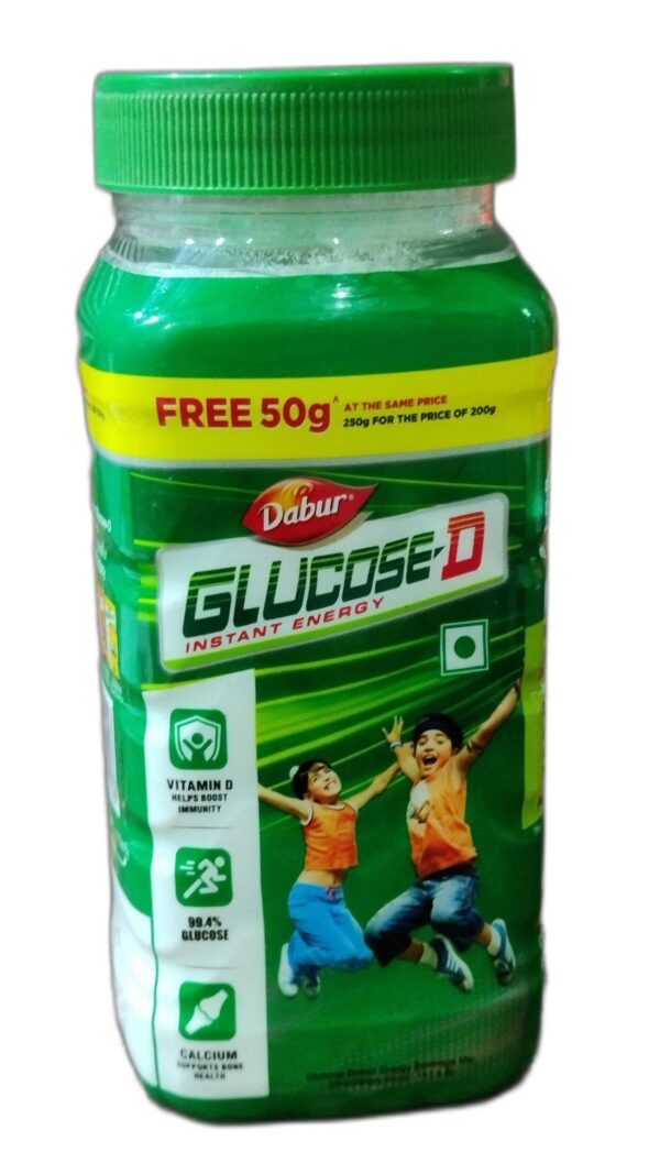 Dabur Glucose D Regular Powder 250gm