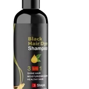 Private Label Organic Herbal 3 in 1 Hair Dye Instant Black Hair Shampoo 100ML