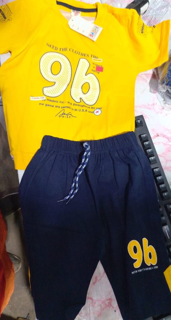 Baba Boy Colourful Nikker suits Size 2to 3y