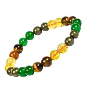 Private Label Reiki Crystal Products Wealth Money Magnet Bracelet