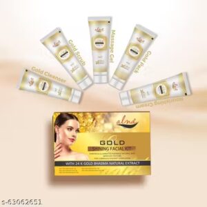 Alna Golden Glow in 5 Steps Gold Facial Kit