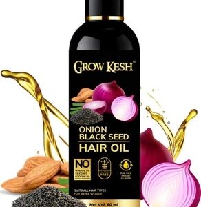 Growkesh Onion Hair Oil For Hair Growth And Hair Fall 60ml