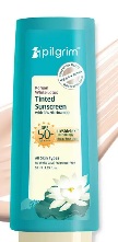 Pilgrim Korean White Lotus Tinted Sunscreen SPF 50 50ml