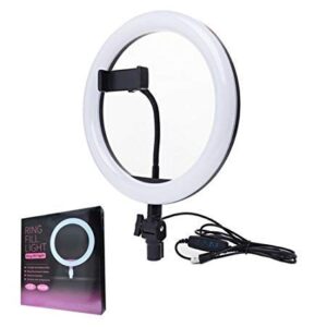 E Zilla Makeup Ring Lights 10 Portable LED Selfie Lights 26cm