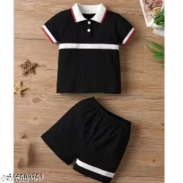 Private Label Boys Clothing Set 10 Size Black