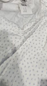 H M Womens White Top S Size