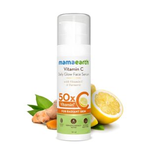 Mamaearth Vitamin C Daily Glow Face Serum for Men Women Vitamin C Serum 30ml