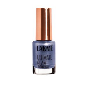 Lakme Chrome Nail Paint Blue 6ml CH4