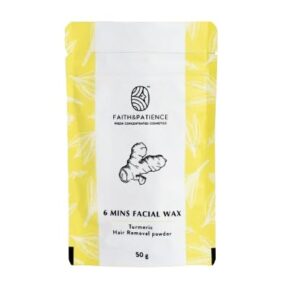 FAITH PATIENCE Hair Removal Facial Wax at Home Face Hair Removal Turmeric Wax 50G