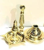 Private Label Traditional Engraved Design Brass Oil Lamp