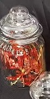 Private Label glass air lock container