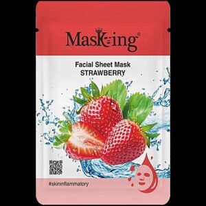 MasKing Facial Sheet Mask Strawberry 20 g