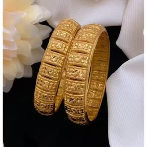Private Label Women Goldren Colour Bangles Free Size