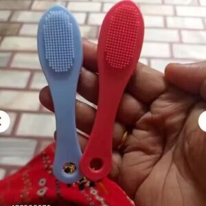 Private Label Face brush 2 Pcs Silicone Face Cleaner Blackhead Remover Brush