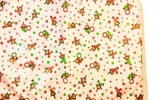 Private Label Bubble Mickeys Print Sheet Peach