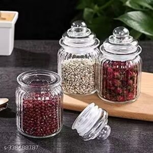 Private Label Glass Container Jar White Colour