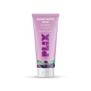 Plix Salicylic Acid Jamun Face Wash Cleanser Gel For Active Acne 100ml