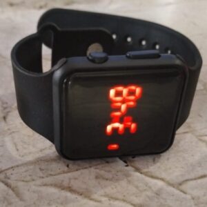 Private Label Digital Watch BLACK
