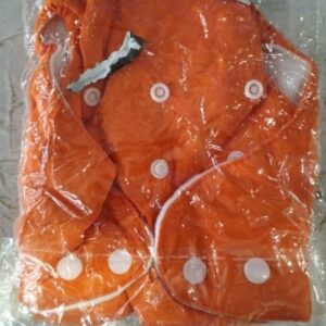 Private Label Orange Reusable Baby Cloth Diaper