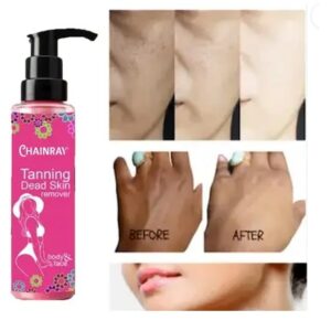CHAINRAY Natural Fairness Scrub Shower Gel Wash Smooth Face Wash 100ML