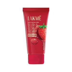 Lakme Blush And Glow Strawberry Refreshing Gel Face Wash 100 g