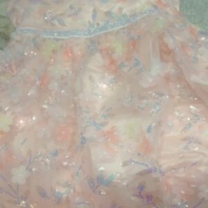 Doodle Orange BARBIE Frock Size 8y