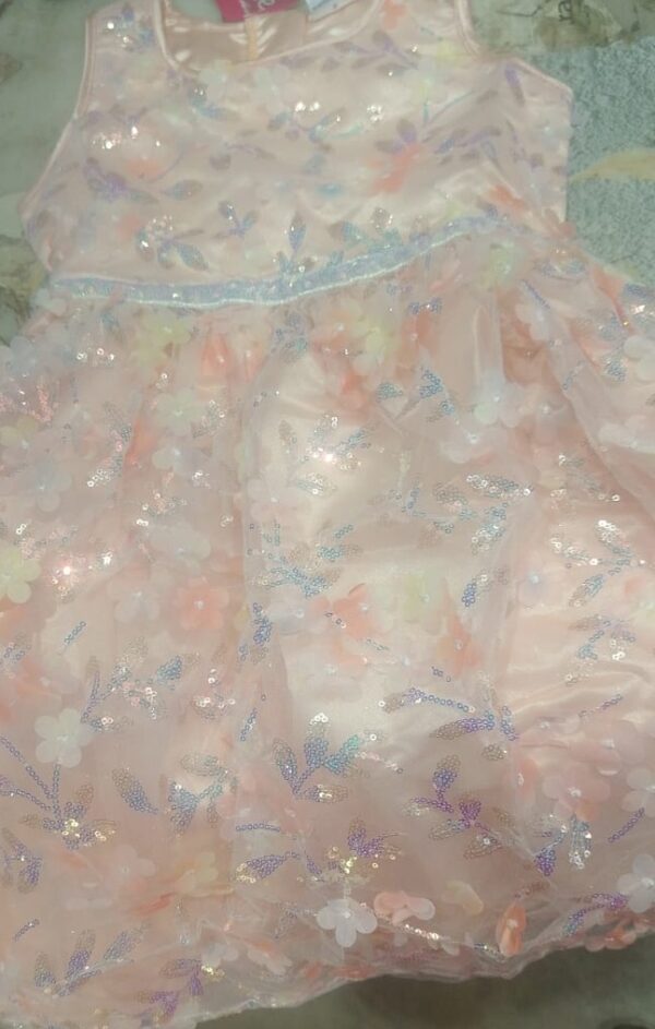 Doodle Orange BARBIE Frock Size 8y