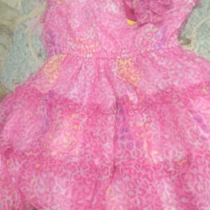 Doodle Funky Girls Frock Pink Size 12Y