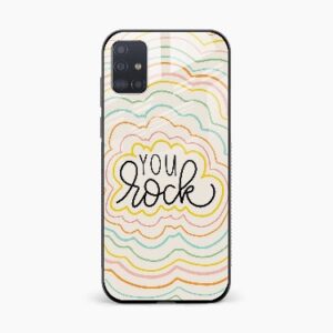 Private Label Samsung A51 Back Cover Cream Colour