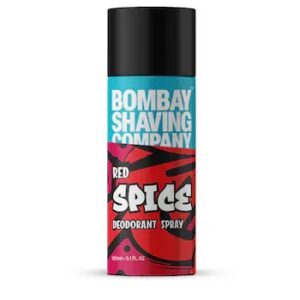 Bombay Shaving Company Red Spice Deodorant Spray Woody Spicy Fragrance Long Lasting For Men 150 ml