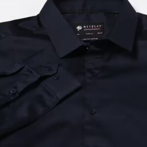 Netplay Black Colour Shirt For Men XS Size