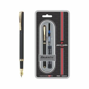 Pierre Cardin Golden Eye Black Lacquer Premium Fountain Pen Black