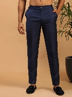 Vastramay Mens Navy Blue Viscose Pant Style Pyjama 40