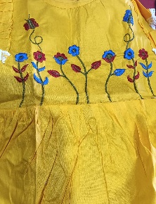 Private Label Girls Yellow Frock 20 Size